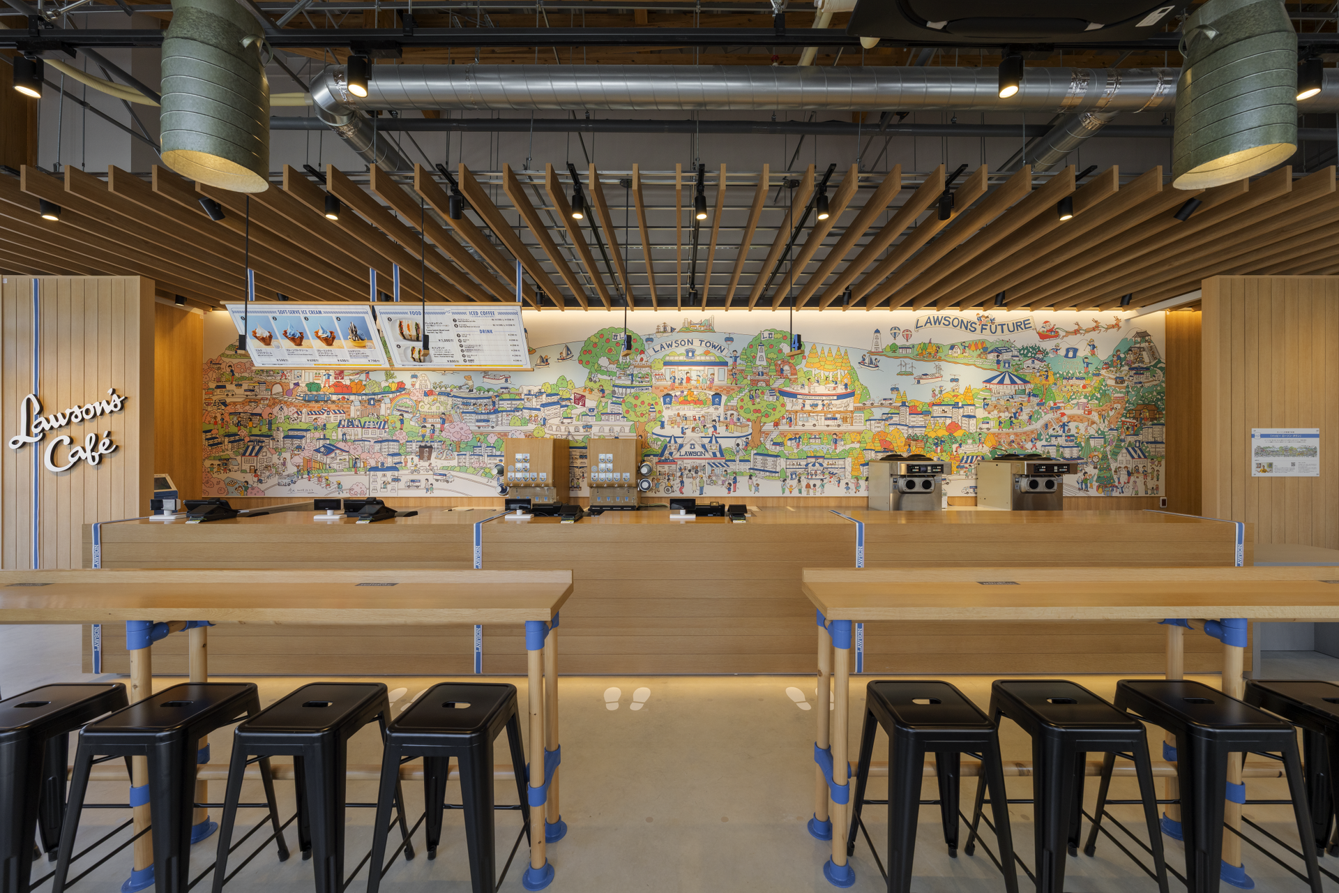 2025年日本国際博覧会　ローソン大阪・関西万博店、ローソンカフェ大阪・関西万博店4